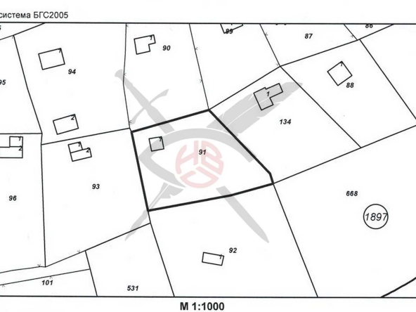 Парцел в София, Княжево - 947 кв.м за 117 €/кв.м - Снимка #1