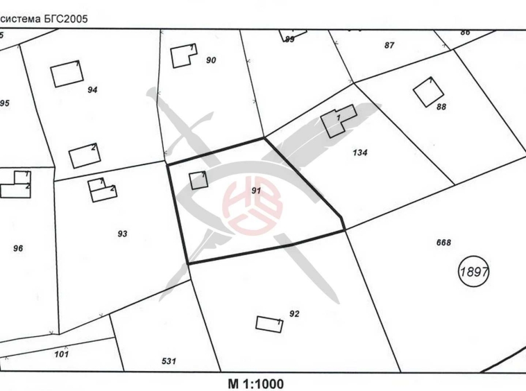Парцел в София, Княжево - 947 кв.м за 117 €/кв.м - Снимка #1