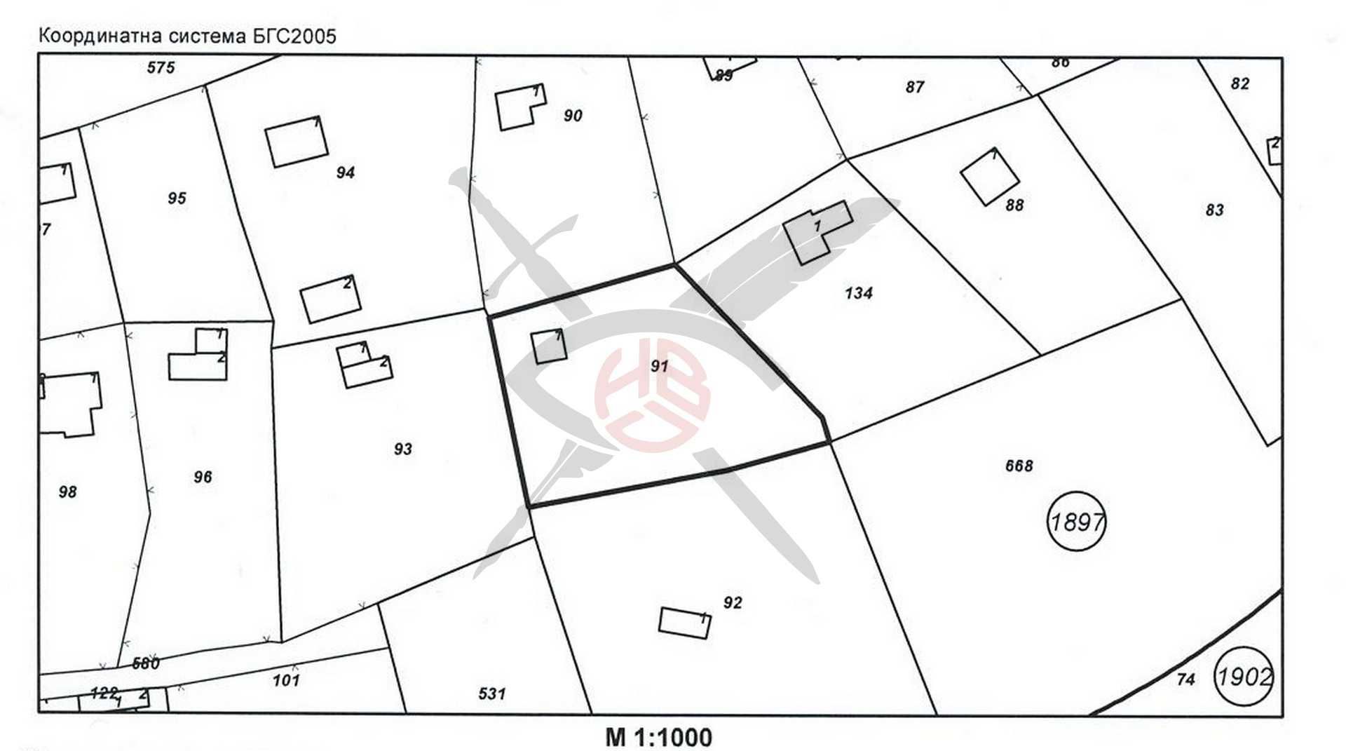 Парцел в София, Княжево - 947 кв.м за 117 €/кв.м - Снимка #1