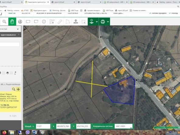 Парцел в Варна, Автогара - 2342 кв.м за 4 €/кв.м - Снимка #1