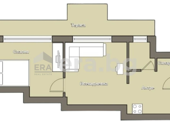 Двустаен апартамент в Варна, Владислав Варненчик - 55 кв.м за 1928 €/кв.м - Снимка #1