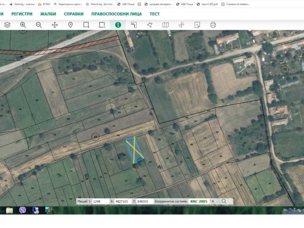 Земеделски имот в Варна, Автогара -  кв.м за 612 €/дка - Снимка #1