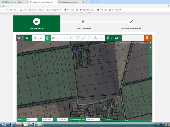 Земеделски имот в Варна, Автогара -  кв.м за 2 €/дка - Снимка #1