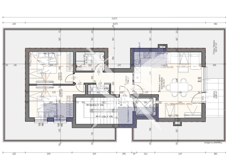 Дава се под наем Тристаен апартамент в Пловдив, Христо Смирненски - 108 кв.м за 108165.9 € - Снимка #1