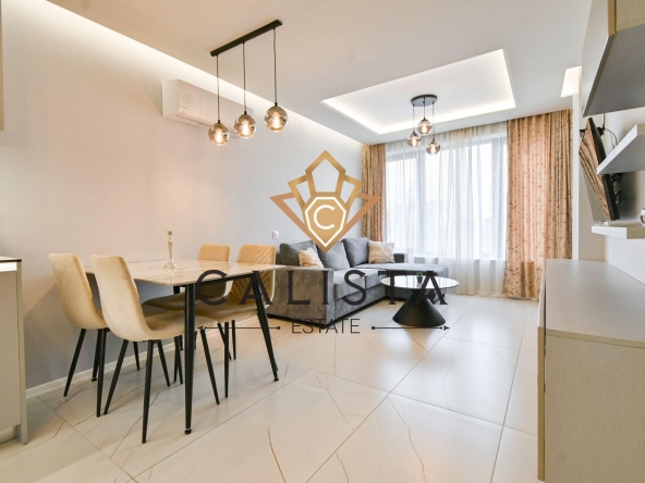 Дава се под наем Двустаен апартамент в София, Център - 55 кв.м за 870 € - Снимка #1