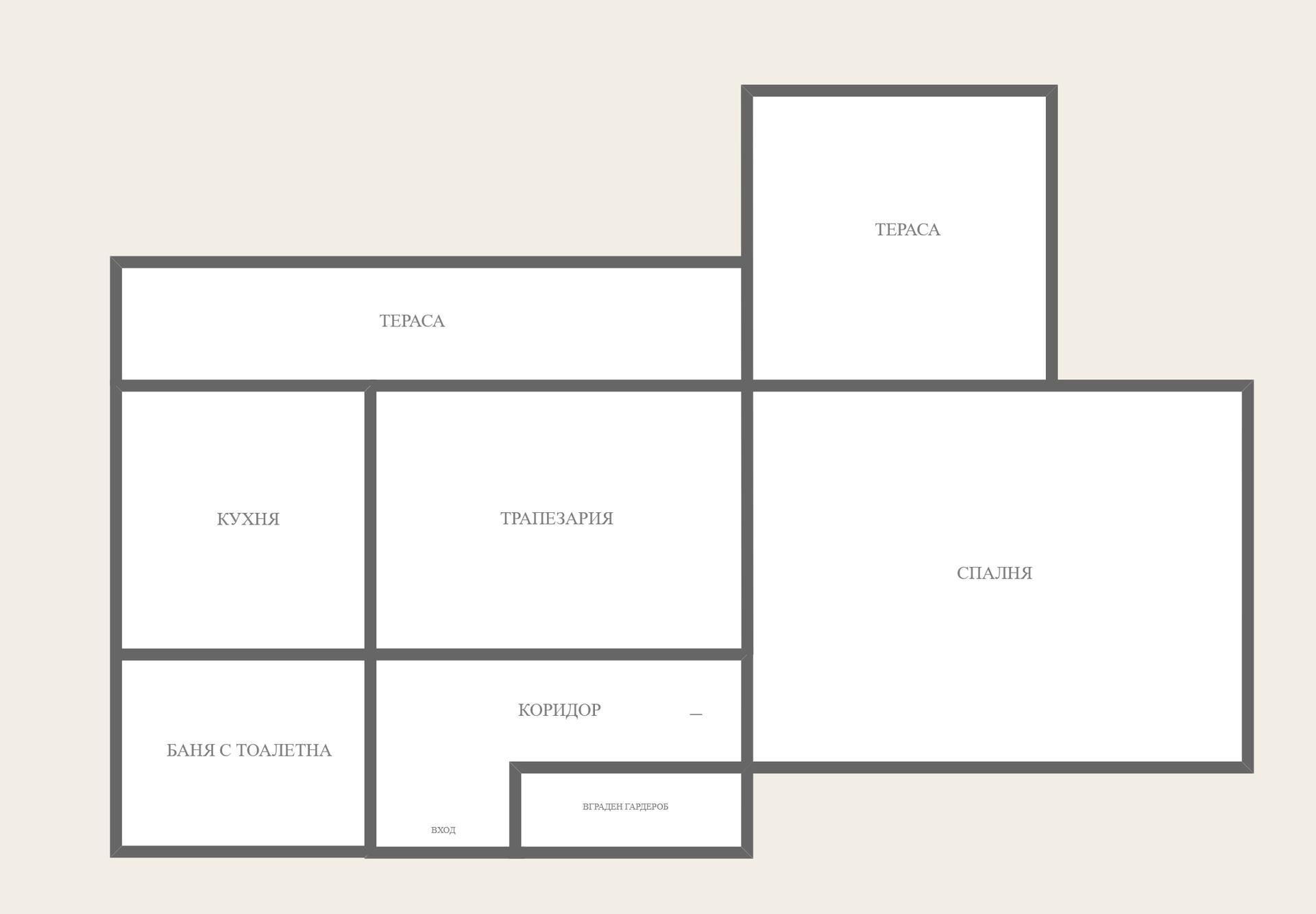 Двустаен апартамент в Бургас, Център - 70 кв.м за 1893 €/кв.м - Снимка #1
