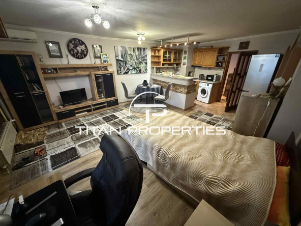 Дава се под наем Едностаен апартамент в Бургас, Лазур - 60 кв.м за 348.84 € - Снимка #1