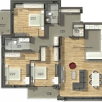 Четиристаен апартамент в София, Драгалевци - 176 кв.м за 2586 €/кв.м - Снимка #1