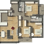 Четиристаен апартамент в София, Драгалевци - 177 кв.м за 2571 €/кв.м - Снимка #1