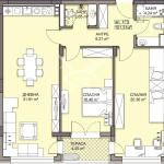 Тристаен апартамент в Пловдив, Кършияка - 120 кв.м за 623 €/кв.м - Снимка #1