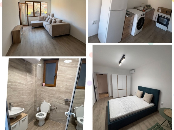 Дава се под наем Двустаен апартамент в Петрич - 60 кв.м за 298.86 € - Снимка #1