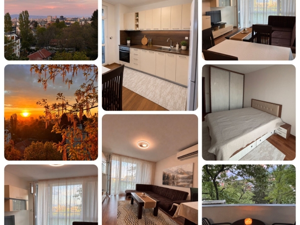 Дава се под наем Двустаен апартамент в София, Бояна - 65 кв.м за 698.19 € - Снимка #1