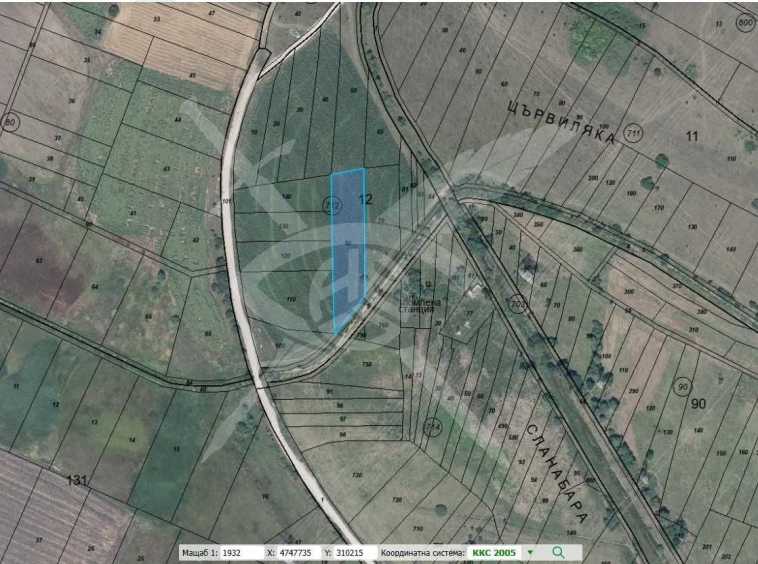 Парцел в Костинброд - 2957 кв.м за 48 €/кв.м - Снимка #1