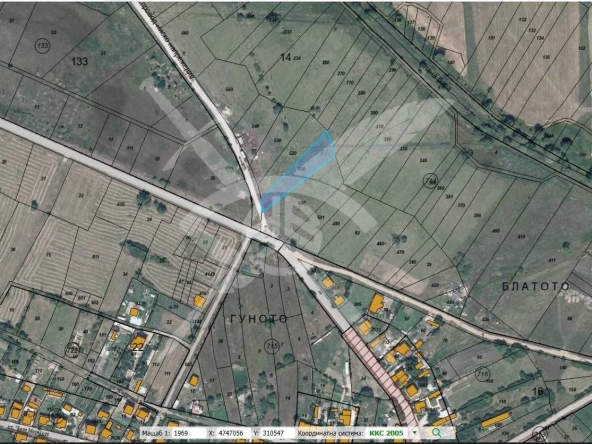 Парцел в Костинброд - 1700 кв.м за 49 €/кв.м - Снимка #1