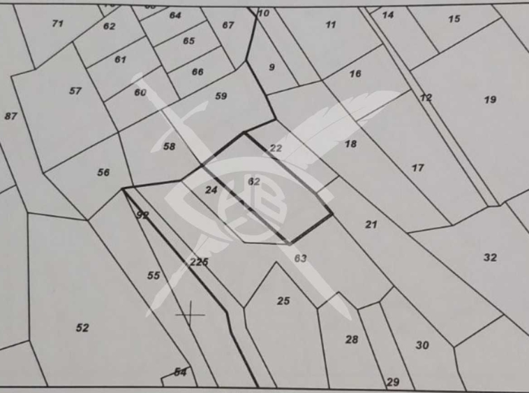 Парцел в с. Боснек, Област Перник - 1214 кв.м за 17 €/кв.м - Снимка #1