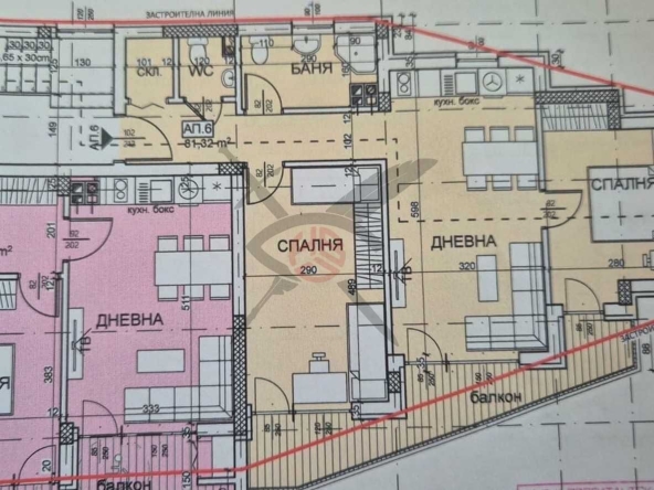 Тристаен апартамент в София, Витоша - 96 кв.м за 2500 €/кв.м - Снимка #1