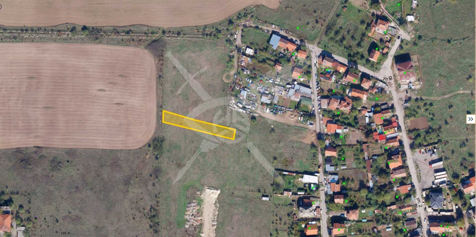 Парцел в София, Враждебна - 1080 кв.м за 41 €/кв.м - Снимка #1