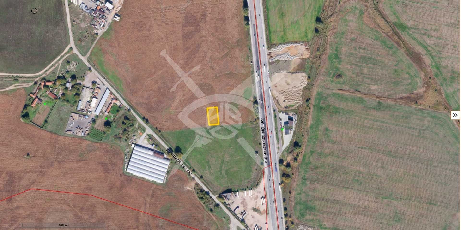 Парцел в София, Враждебна - 1000 кв.м за 80 €/кв.м - Снимка #1