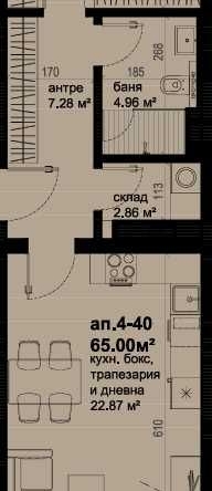 Двустаен апартамент в Бургас, Изгрев - 75 кв.м за 1361 €/кв.м - Снимка #1