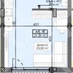 Едностаен апартамент в Пловдив, Тракия - 46 кв.м за 1085 €/кв.м - Снимка #1