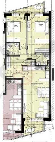 Тристаен апартамент в София, Оборище - 128 кв.м за 2806 €/кв.м - Снимка #1