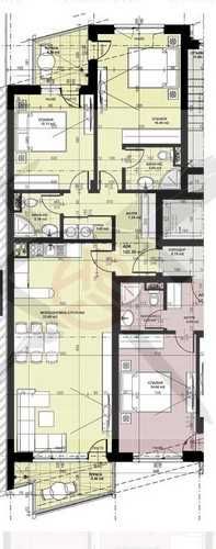Тристаен апартамент в София, Оборище - 124 кв.м за 2801 €/кв.м - Снимка #1