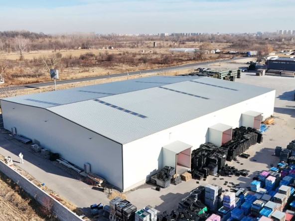 Дава се под наем Склад в с. Мокрище, Област Пазарджик - 1800 кв.м за 9180 € - Снимка #1