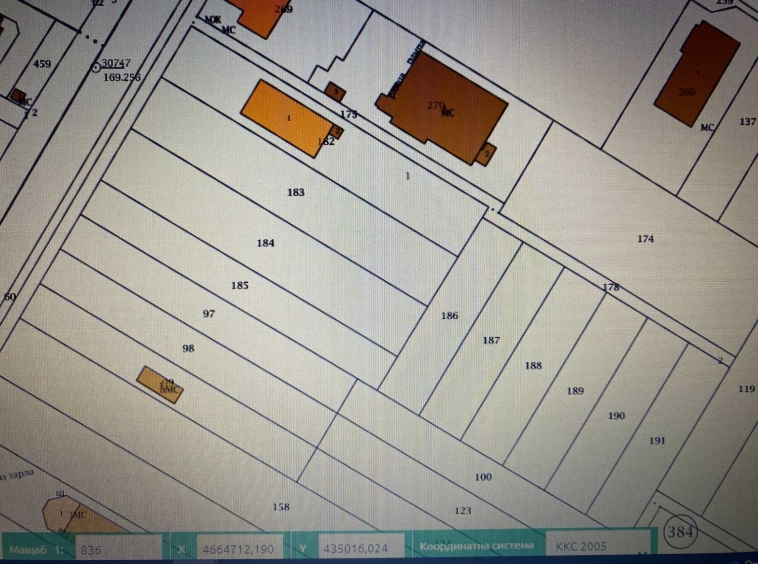 Парцел в Пловдив, Коматевски възел - 500 кв.м за 150 €/кв.м - Снимка #1
