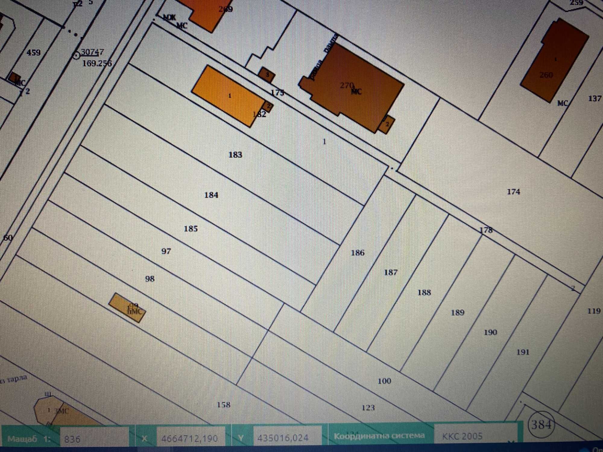 Парцел в Пловдив, Коматевски възел - 500 кв.м за 150 €/кв.м - Снимка #1