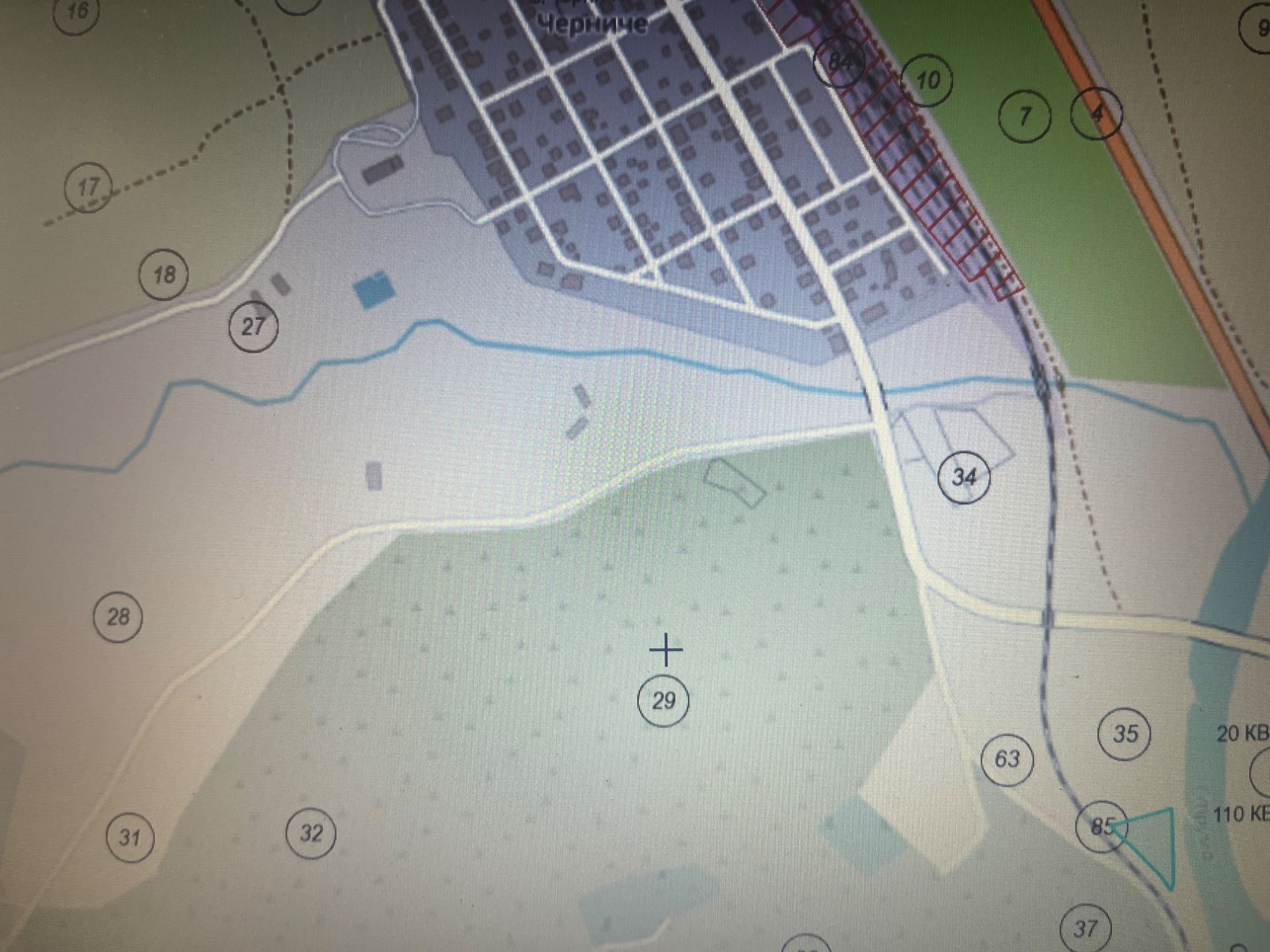 Парцел в с. Крупник, Област Благоевград - 2709 кв.м за 11 €/кв.м - Снимка #1