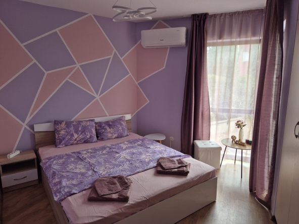 Дава се под наем Тристаен апартамент в Свети Влас - 70 кв.м за 119.34 € - Снимка #1