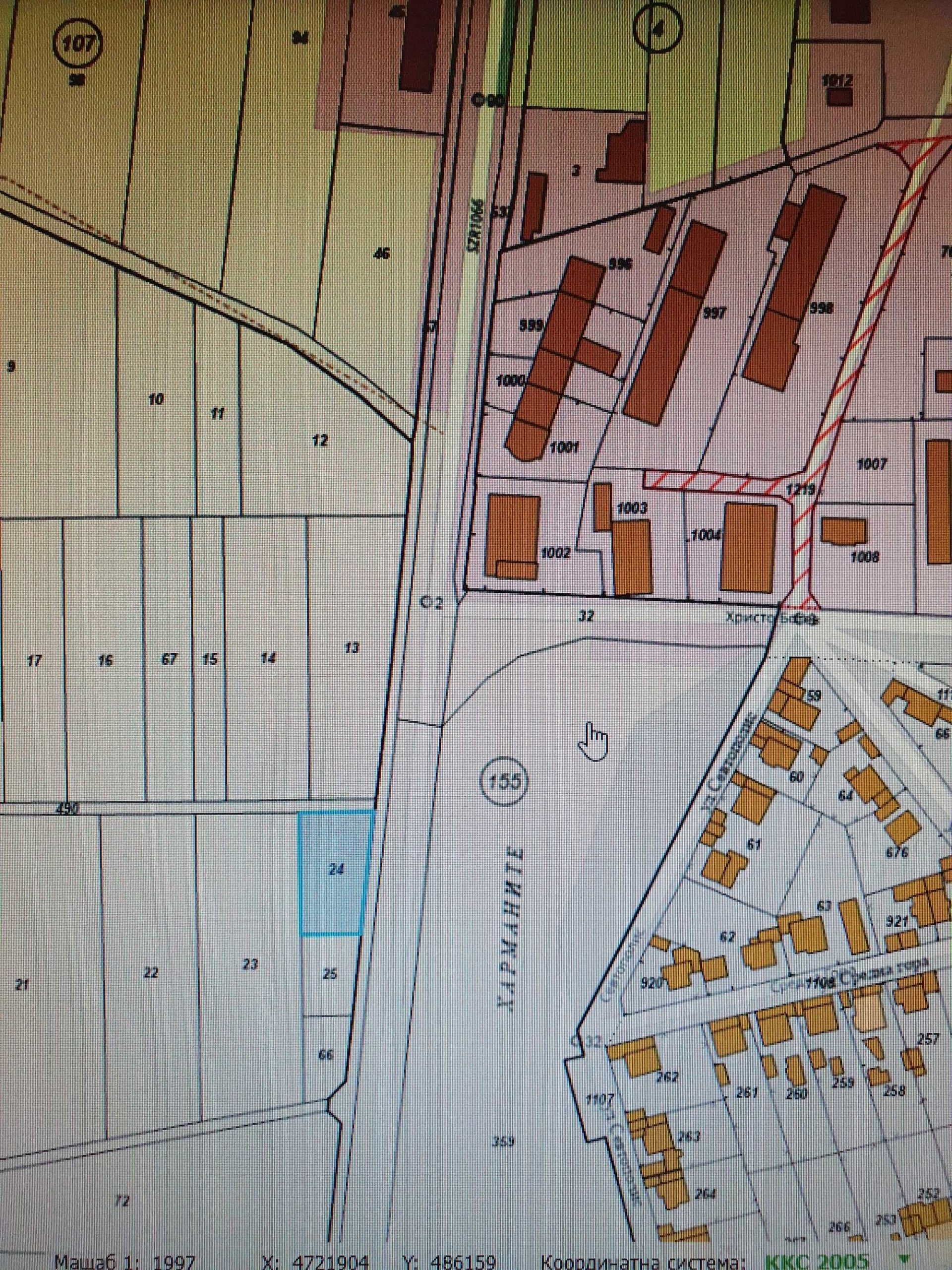 Парцел в Казанлък - 900 кв.м за 13 €/кв.м - Снимка #1