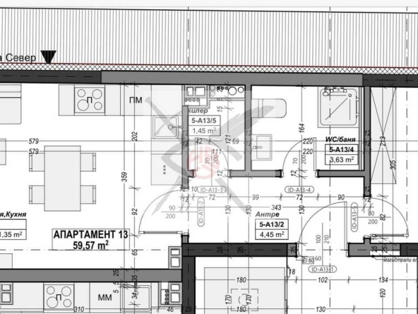 Двустаен апартамент в София, Център - 71 кв.м за 1872 €/кв.м - Снимка #1