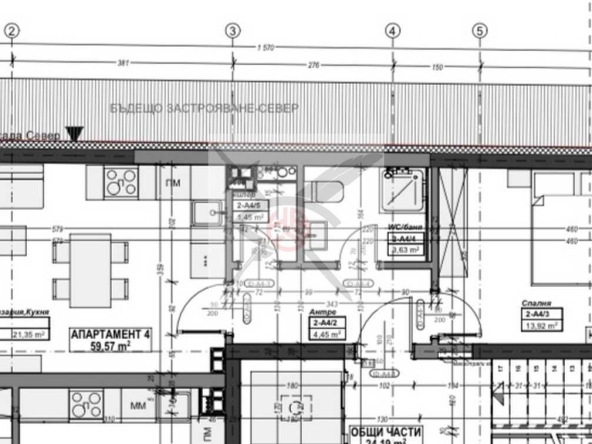 Двустаен апартамент в София, Център - 71 кв.м за 1951 €/кв.м - Снимка #1