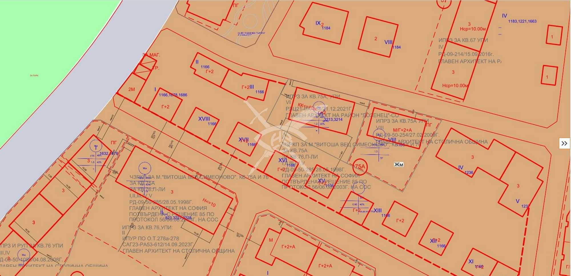 Парцел в София, Витоша - 638 кв.м за 627 €/кв.м - Снимка #1