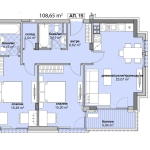 Тристаен апартамент в София, Хиподрума - 108 кв.м за 1459 €/кв.м - Снимка #1