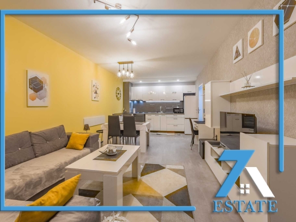 Дава се под наем Двустаен апартамент в Божурище - 58 кв.м за 715 € - Снимка #1