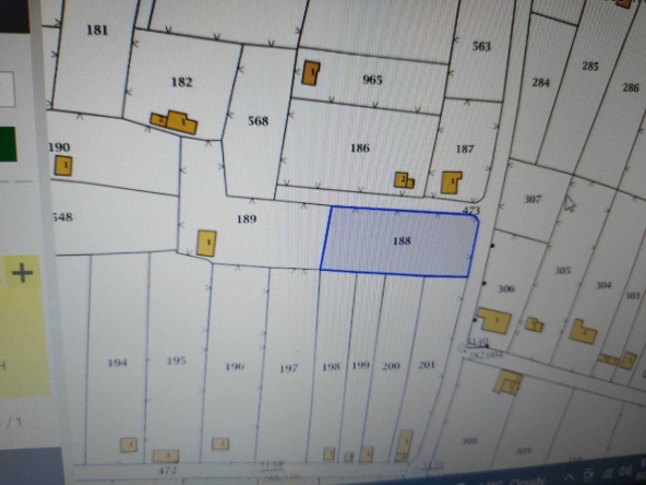 Парцел в Търговище, Вилна зона - 841 кв.м за 12 €/кв.м - Снимка #1