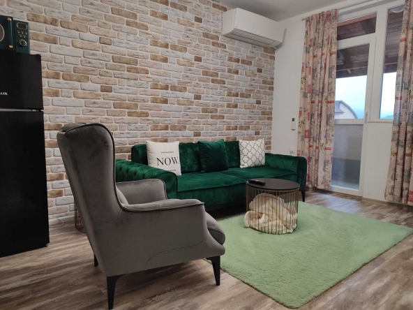 Дава се под наем Едностаен апартамент в Сандански - 45 кв.м за 306 € - Снимка #1