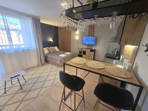 Дава се под наем Едностаен апартамент в Банско - 45 кв.м за 298.86 € - Снимка #1