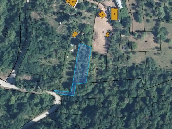 Парцел в с. Мрахори, Област Габрово - 733 кв.м за 8 €/кв.м - Снимка #1