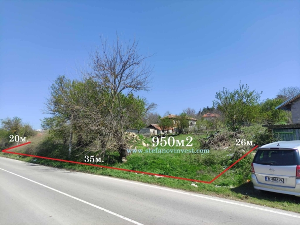 Парцел в с. Аврен, Област Варна - 950 кв.м за 19 €/кв.м - Снимка #1