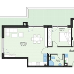 Тристаен апартамент в София, Малинова долина - 121 кв.м за 2356 €/кв.м - Снимка #1