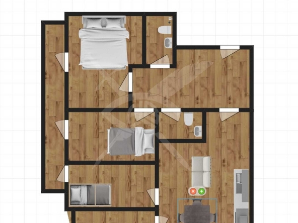 Четиристаен апартамент в София, Център - 132 кв.м за 1800 €/кв.м - Снимка #1