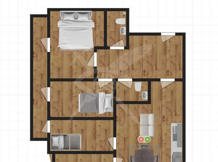 Четиристаен апартамент в София, Център - 132 кв.м за 1800 €/кв.м - Снимка #1