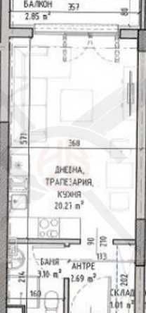 Едностаен апартамент в София, Малинова долина - 41 кв.м за 1708 €/кв.м - Снимка #1