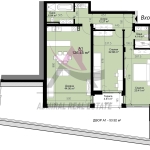 Тристаен апартамент в Варна, Бриз - 144 кв.м за 1948 €/кв.м - Снимка #1