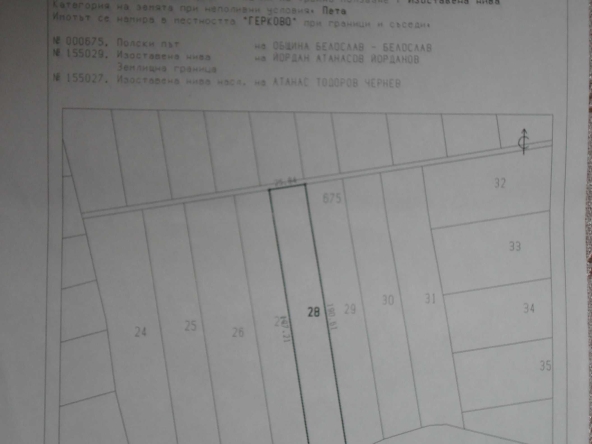 Земеделски имот в Шумен, Военно училище -  кв.м за 1020 €/дка - Снимка #1