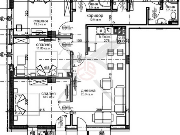 Четиристаен апартамент в София, Красна поляна 2 - 116 кв.м за 1518 €/кв.м - Снимка #1