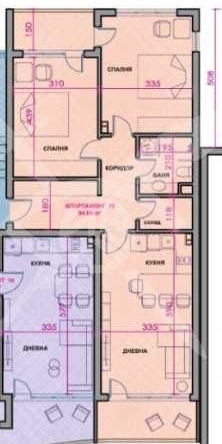 Тристаен апартамент в Поморие - 94 кв.м за 1713 €/кв.м - Снимка #1